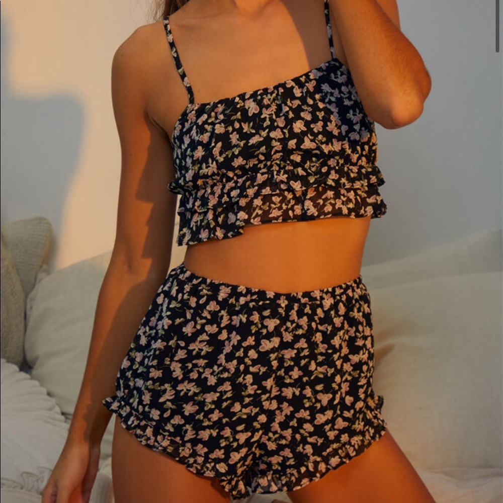 NWT Ruffle 2 piece set from Pacsun